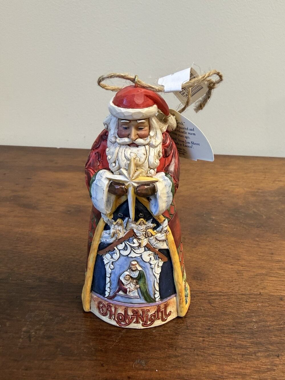 Jim Shore O Holy Night Santa Nativity Ornament 4023461 2011 NIB Heartwood